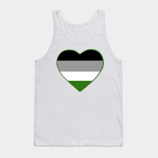 Pride Flag Heart Androphilia Tank Top